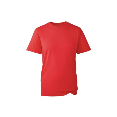 Camiseta básica manga corta cuello redondo unisex